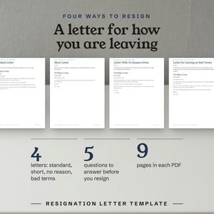 A letter for how you are leaving