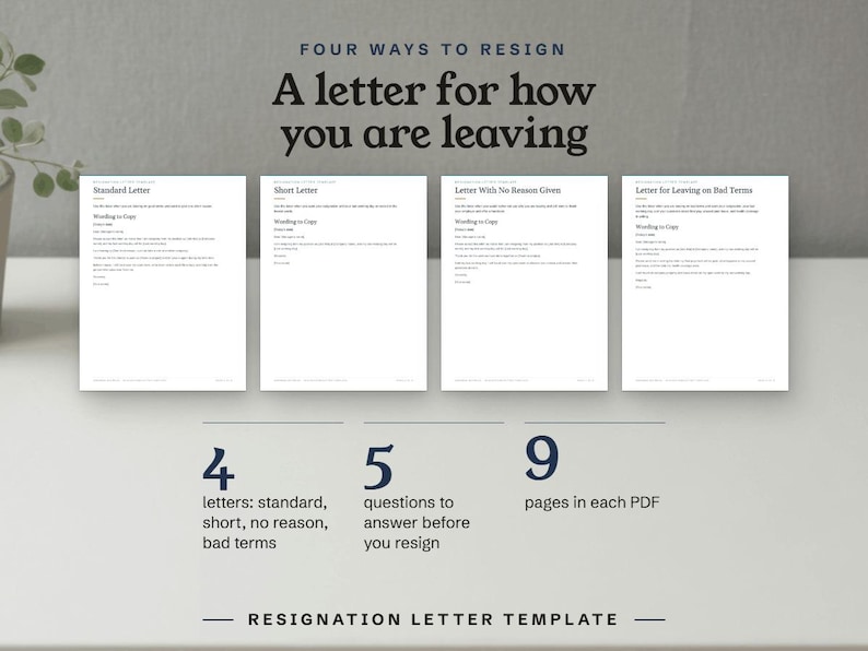 A letter for how you are leaving