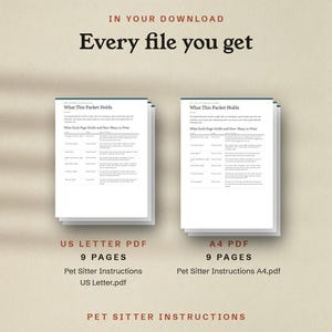 Every file you get