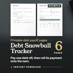 Pay one debt off, then roll its payment onto the next.
