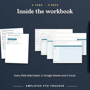 Inside the workbook