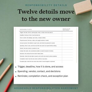 Twelve details move to the new owner