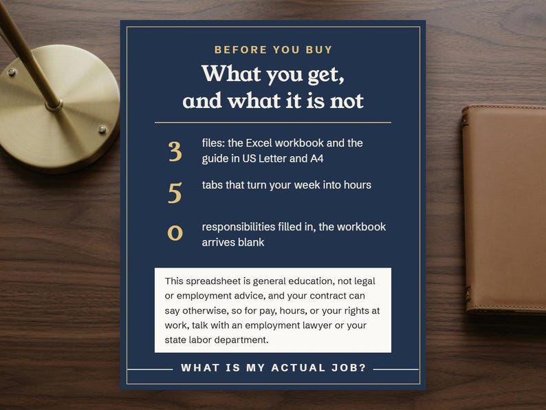 What you get, and what it is not