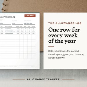 One row for every week of the year
