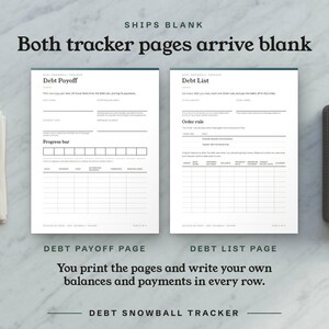 Both tracker pages arrive blank