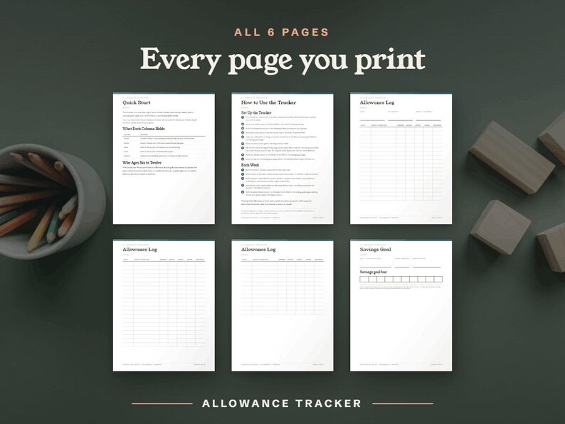 Every page you print