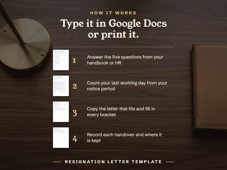 Type it in Google Docs or print it