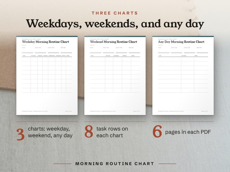 Weekdays, weekends, and any day