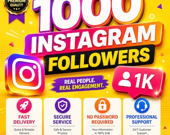 Guida alla crescita su Instagram, ottieni 1000 follower, diventa virale, potenzia la tua strategia di promozione
