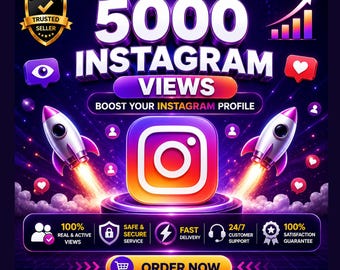 Instagram Growth Guide, Get 5K views, Increase Your Promotion Strategy