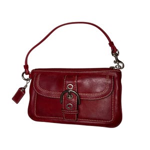 Coach Red Soho Bag - Etsy