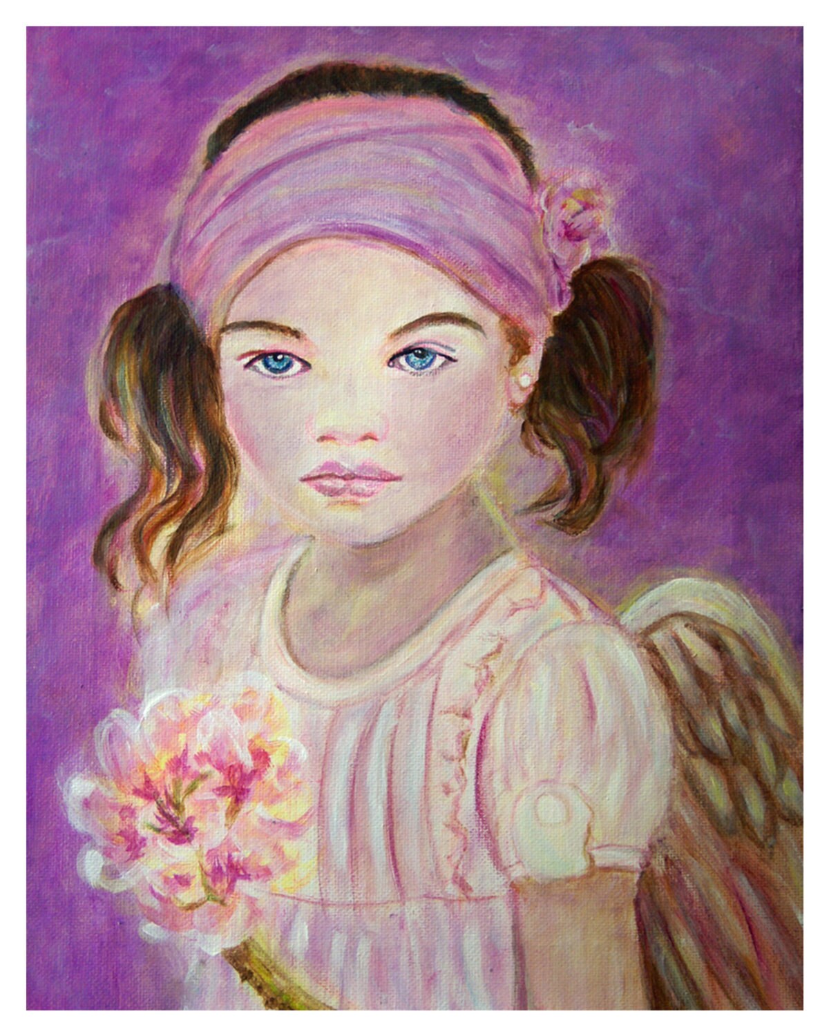 Original 8 x 10 Child Angel Fine Art Angel Print Etsy