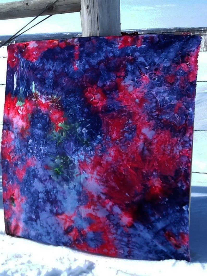 View From Hubble Snow Dyed cotton MARKED DOWN image 2