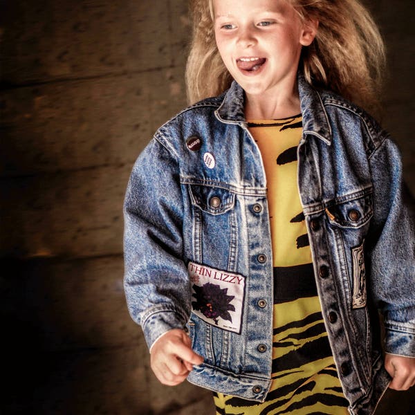 Custom Denim Jacket | Personalised Band Jacket | One of a Kind | Unique Kids Clothing | Customized Gift | Upcycled Jean Jacket | Music Gift