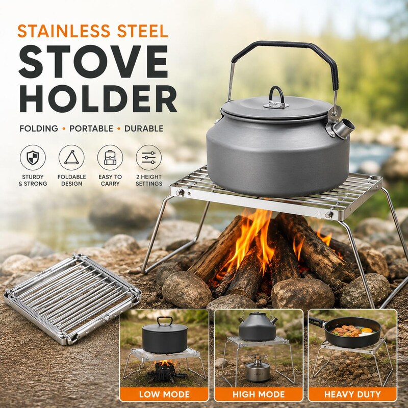 Portable Camp Grill Stove - Etsy