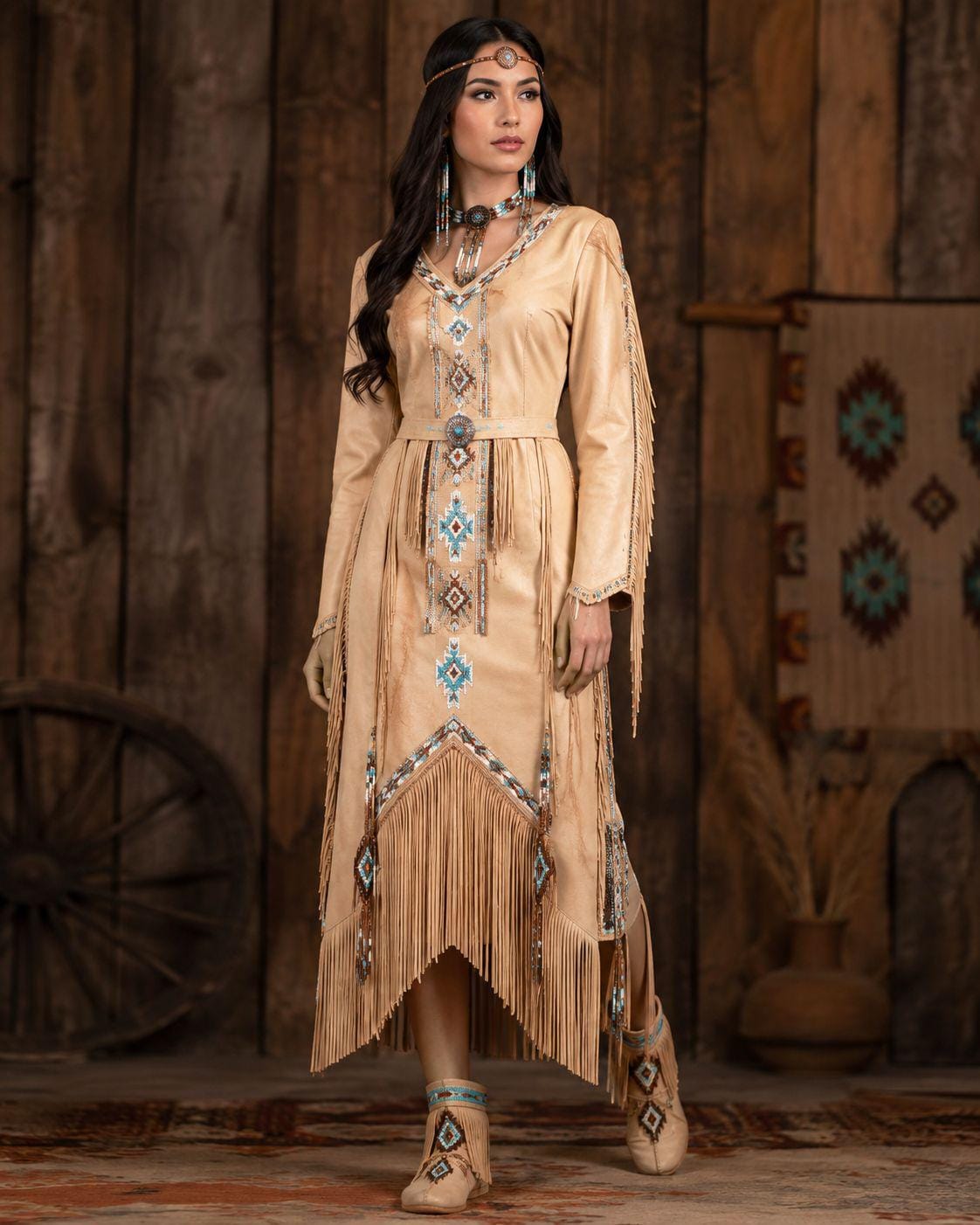 leather indian dress short prom