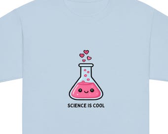 Wetenschap is cool! Klassiek T-shirt voor jongeren, grappig wetenschapsshirt voor kinderen, STEM-shirt, wetenschaps-T-shirt, cadeau voor toekomstige wetenschappers, STEM-cadeau voor kinderen