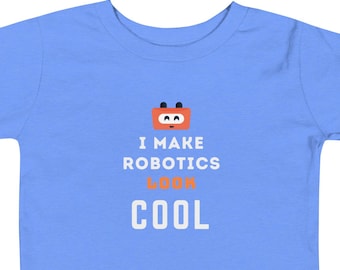 Robotica T-shirt voor peuters, STEM-shirt voor toekomstige ingenieurs, robotkleding voor kinderen