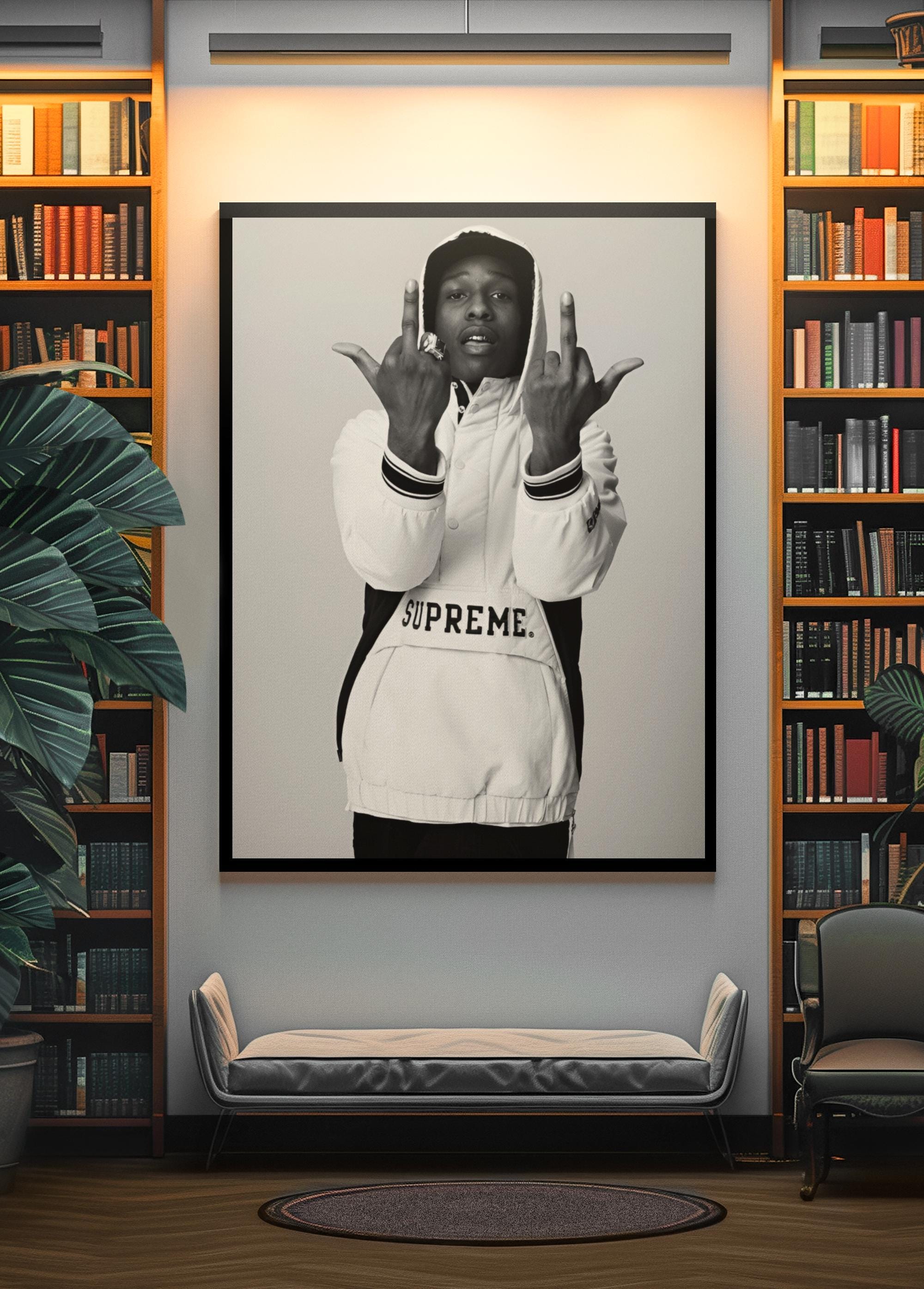 Asap rocky poster - Etsy 日本