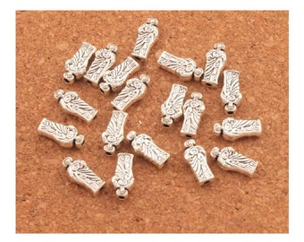 Saint Jude Spacer Beads Rosary Parts St. Jude Patron Saint Hope Impossible Causes Catholic Bracelet Jewelry Supplies 13x6mm Hole 1.5mm