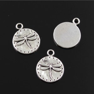 Dragonfly Charms Dragonflies for Jewelry Dragonfly Pendants Serene Findings Jewelry Supplies 15mm