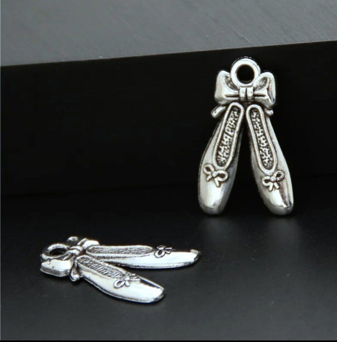Ballet Shoe Lace Charms main image 1