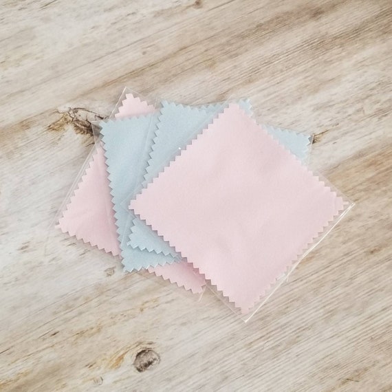 Jewelry Polishing Cloths Small Chemical Free Jewelry Cleaning Cloths  Individually Packaged About 3