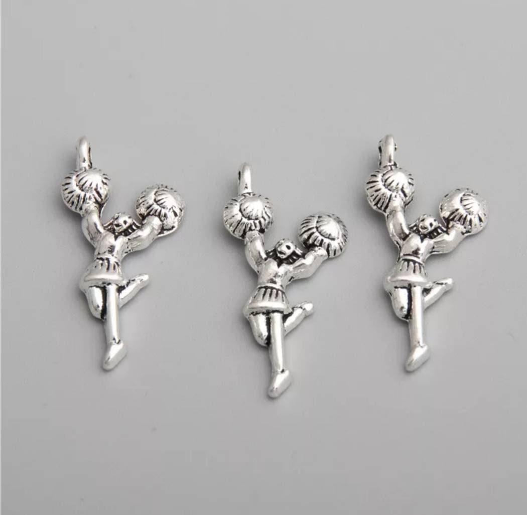 Cheerleading Charms Charms Charms Cheer - Etsy España