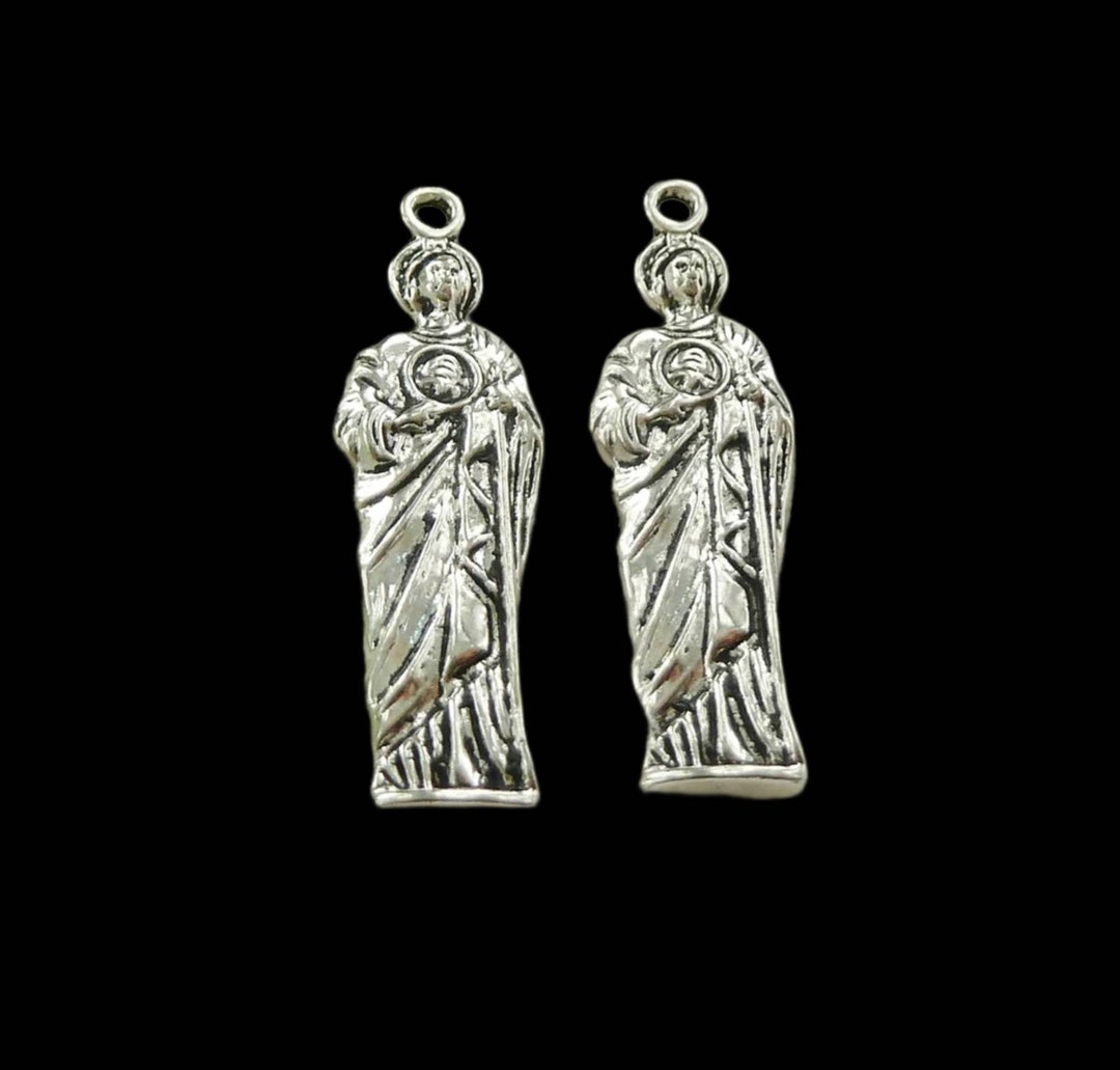 St. Jude Pendants Large Saint Jude Medals Patron Saint of Difficult ...