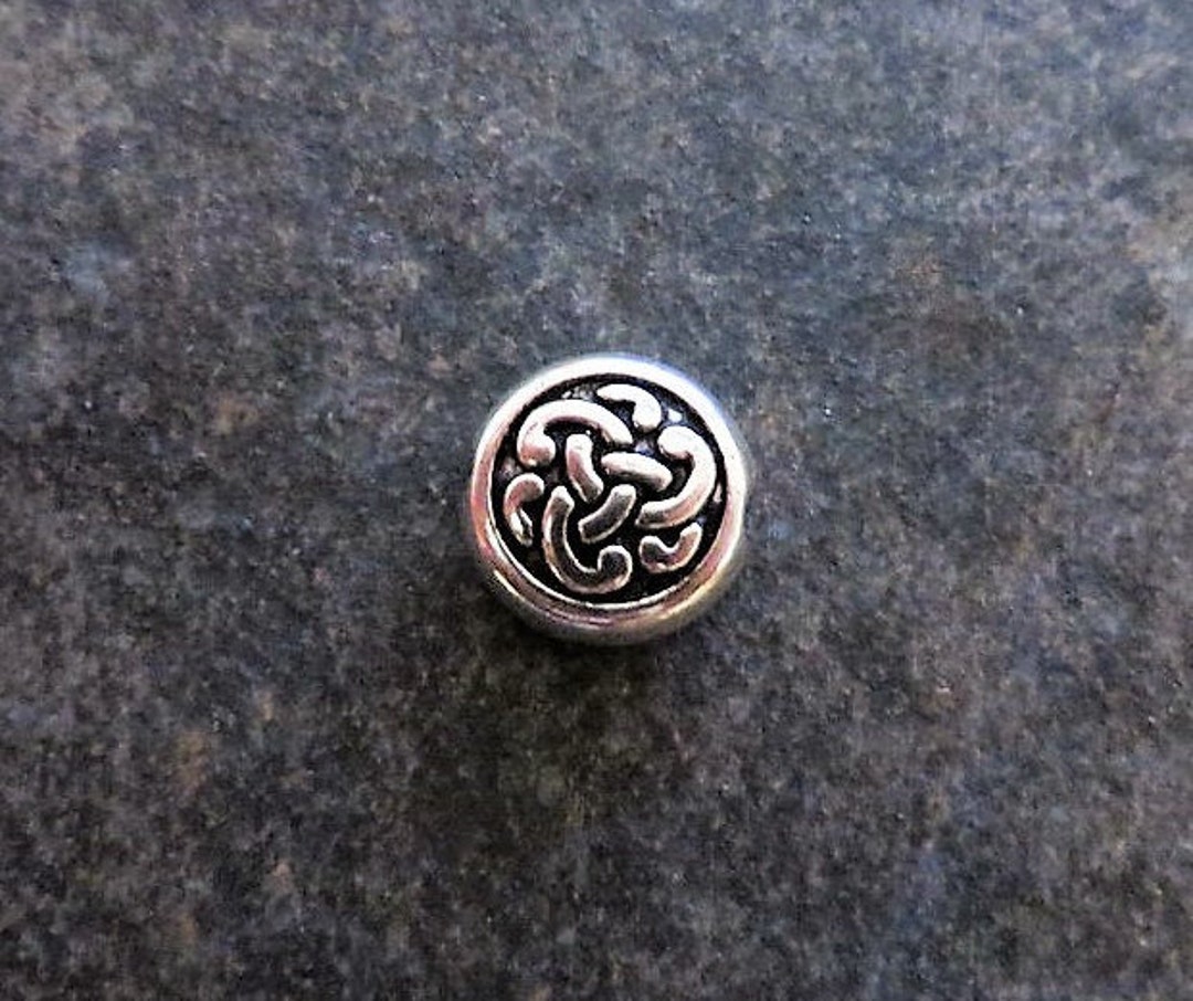 10 Eternal Knot Spacer Beads Celtic Knot Irish St. Patrick's Day ...