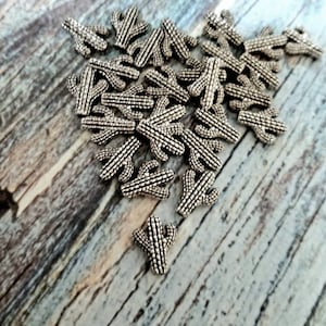 Cactus Spacer Beads Small Cactus Beads Desert Plant Findings Boho Jewelry Supplies 12x10mm