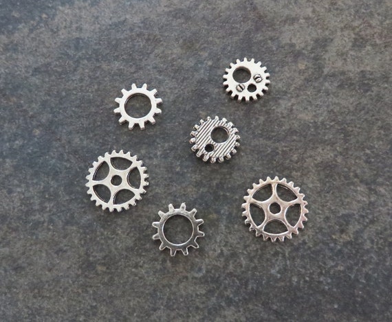 10-60 Assorted Little Gears Watch Clock Parts Mini Steampunk Mechanical  Supplies SILVER Tone Embellishments SMALL More Variety Than Pictured - Etsy