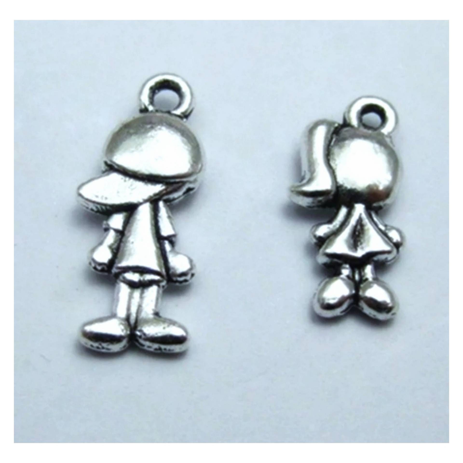 Little Girl and Boy Charms Mini Children Charms Mother's Etsy