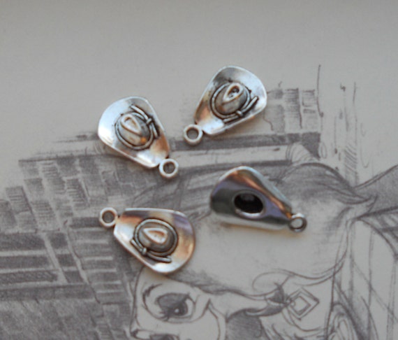 Cowboy Hat Charms Cowgirl Hat Charms Wild West Charms Texas Charms