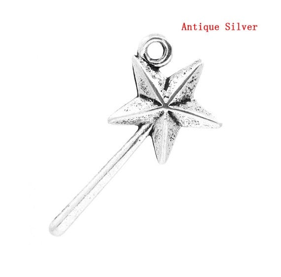 Fairy Earrings Antique Finish Sterling Silver Fairy Earrings Antique Finish Sterling Silver