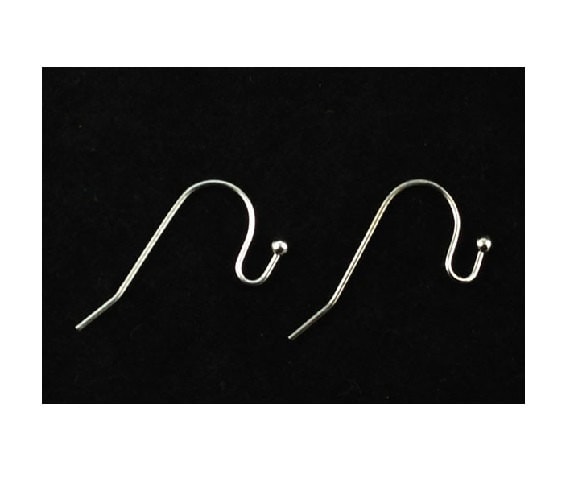 10 Pair Ear Wires Hooks Gold Silver Plated Bronze Tone or