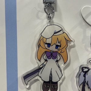 Rena ryuugu [ When they cry ]  | KEYCHAIN | double sided