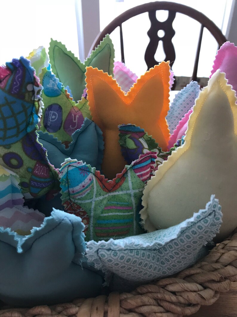 set of 3 Mini stuffed bunnies