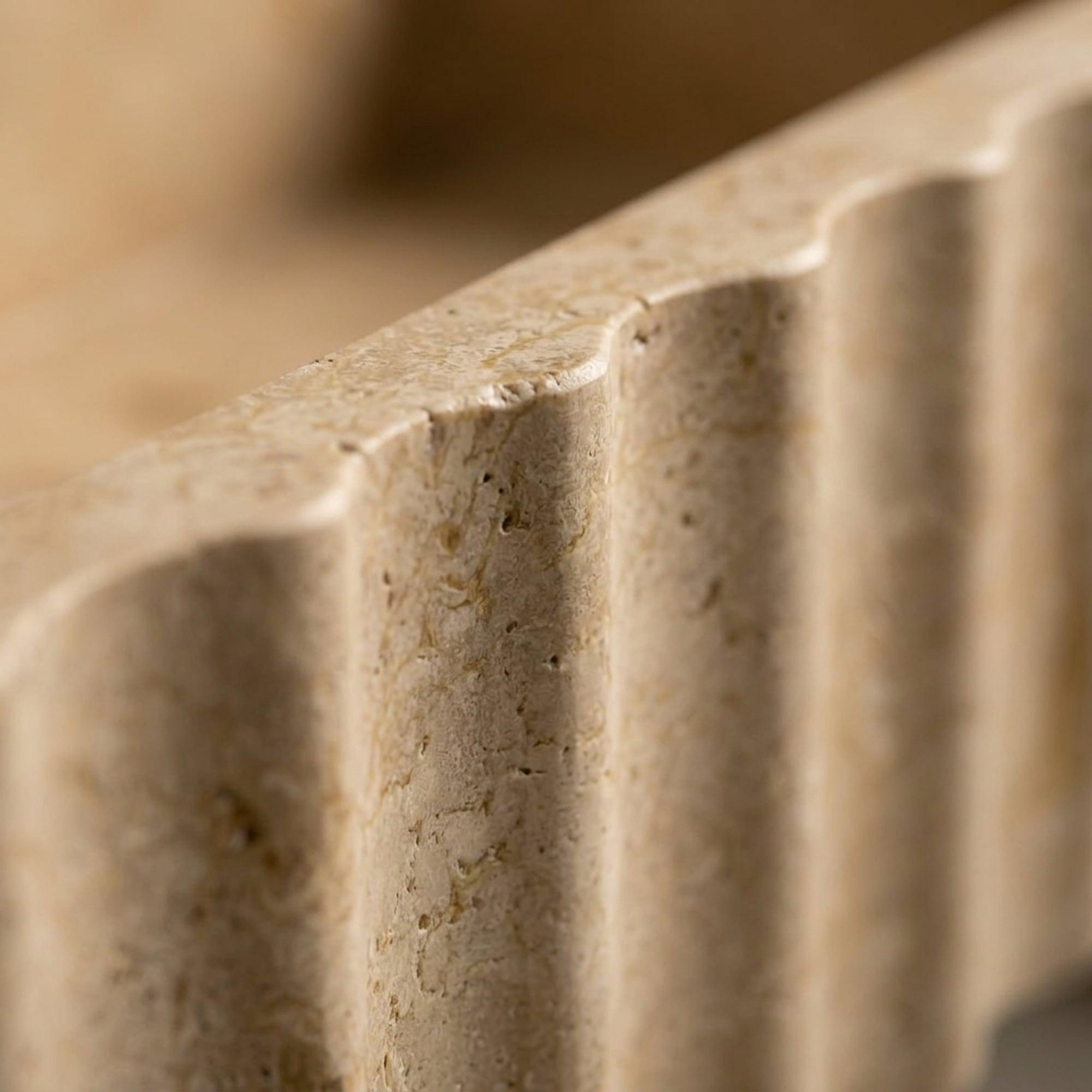 Travertine Marble Sink — view 13