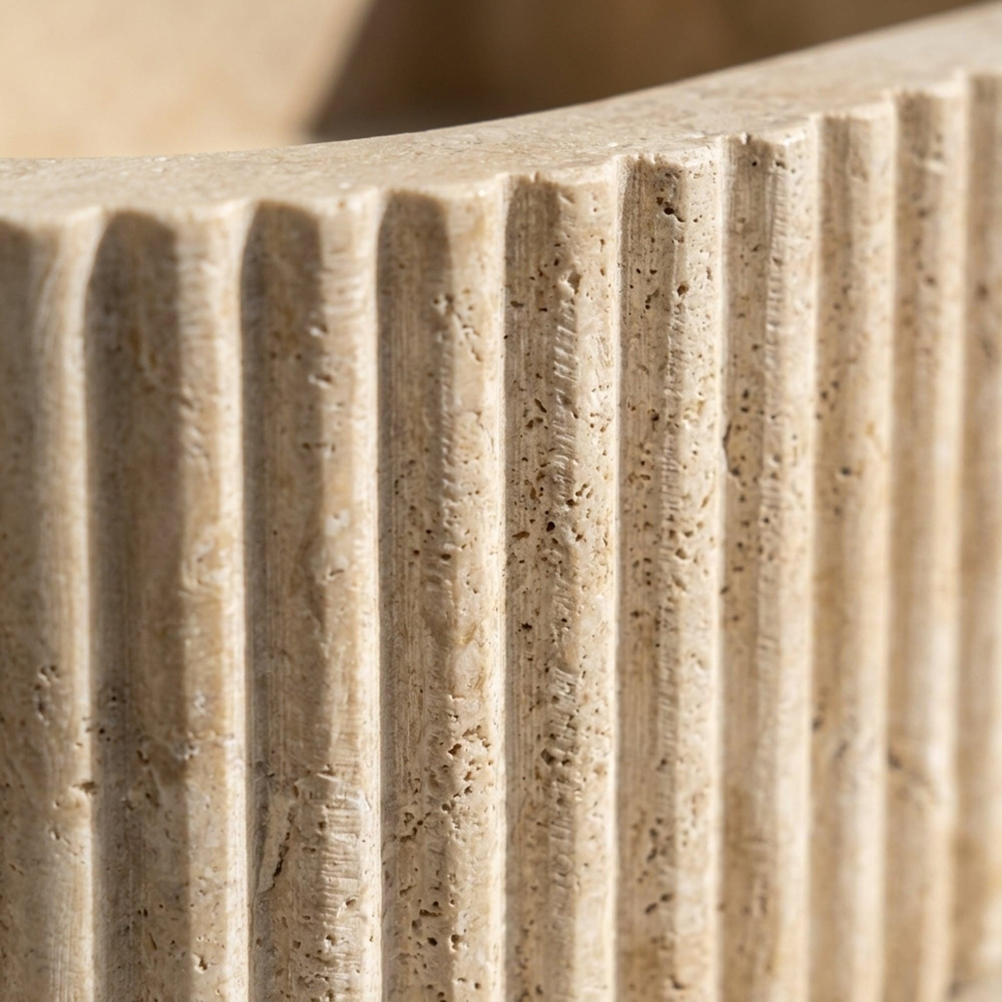 Travertine Marble Sink — view 12
