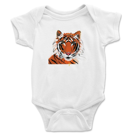 Tiger Collegiate Game Day Bodysuit, War Eagle, Go Tigers Baby