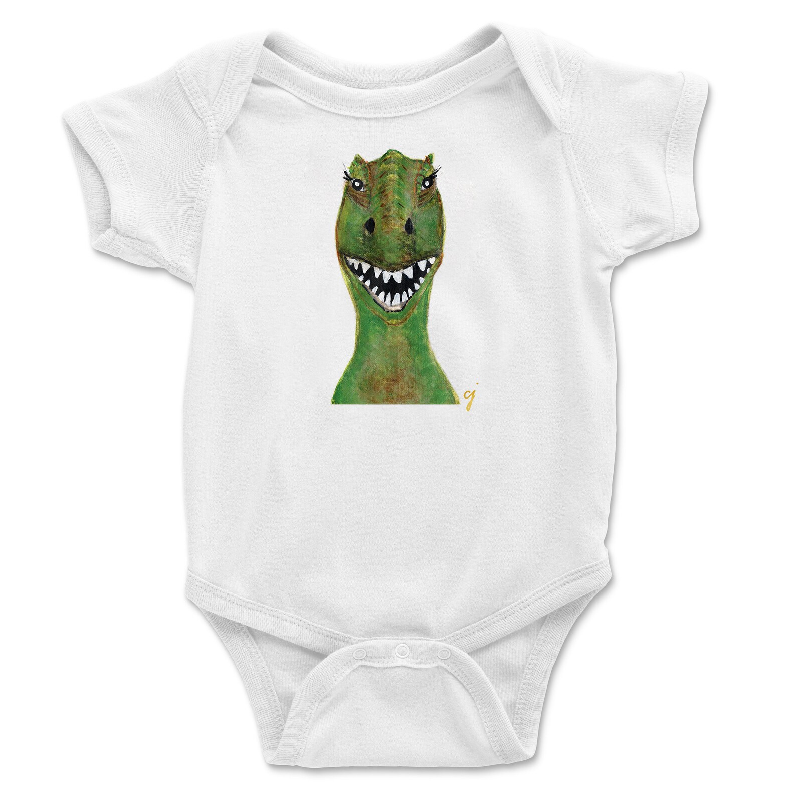 Dino trex onesie unisex animal baby clothing | Etsy