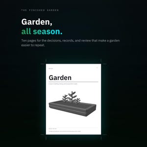 Garden Planner Printable, Seasonal Planting Tracker, Seed Inventory and Harvest Journal PDF image 1