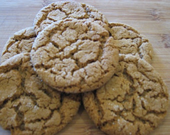 Old Fashion Gingersnaps Cookies