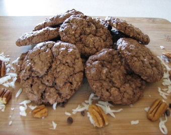 German Chocolate Cookies