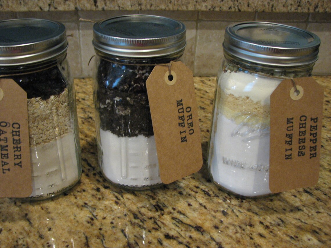 Muffin/ Scone Mix In A Jar Etsy