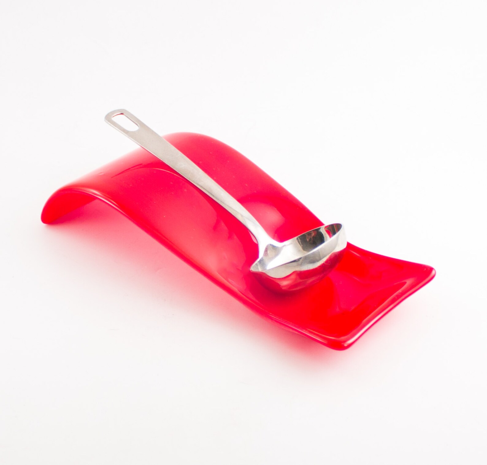 Spoon Rest Unique Spoon Holder Red Kitchenware Kitchen Etsy