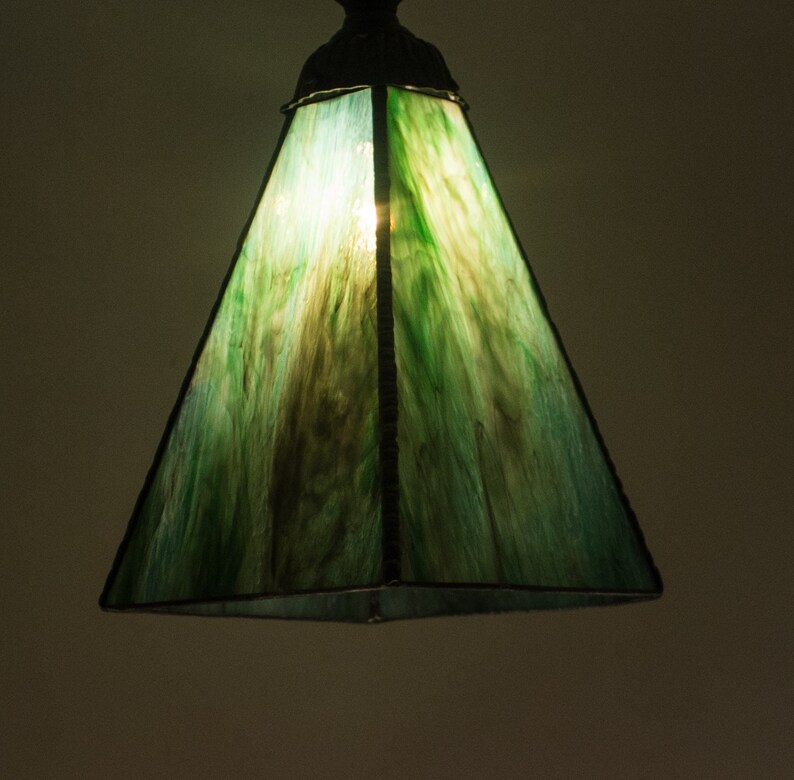 Green Pendant Light Kitchen Lighting Home Interior Lighting Etsy
