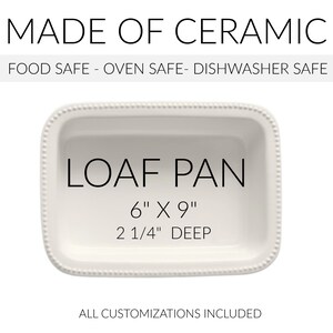 CERAMIC LOAF PAN
