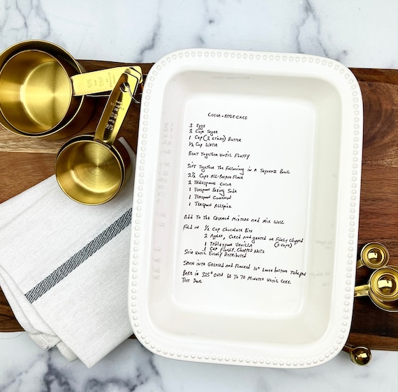 Personalized Gift for Him, Custom Baking Pan With Your Logo
